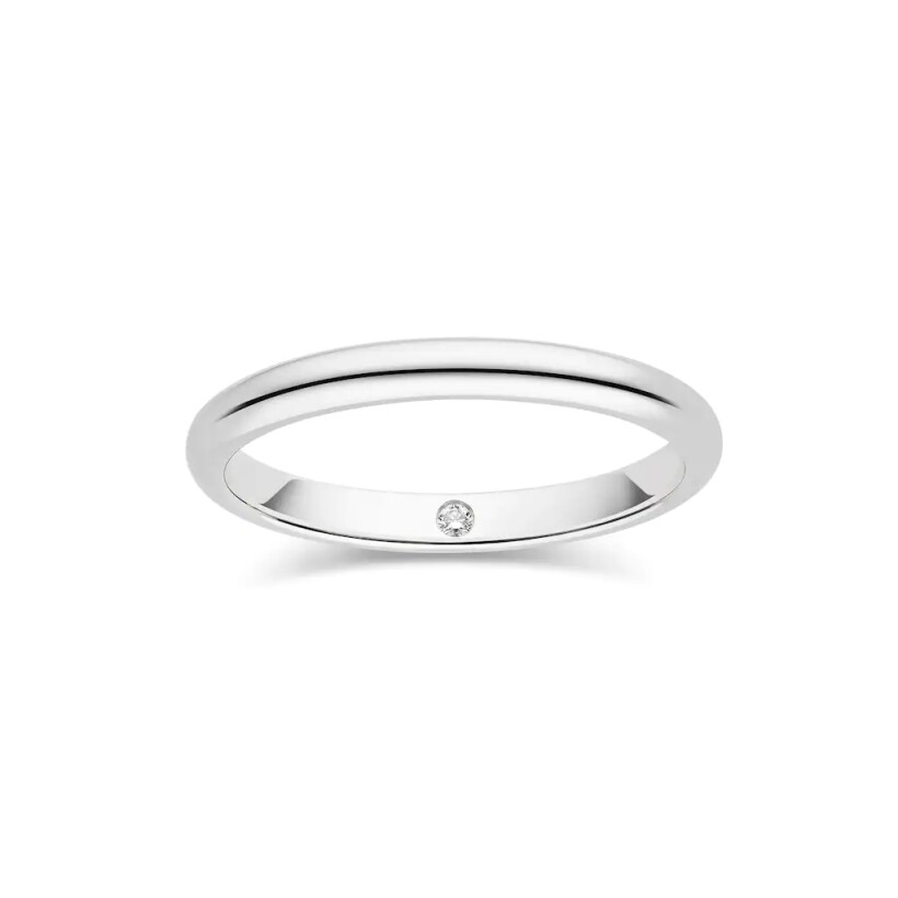 Alliance Chaumet Les Eternelles de Chaumet Classiques en platine et diamant