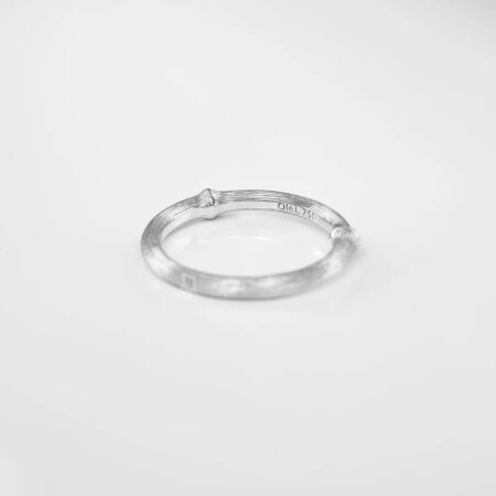 Bague Ole Lynggaard Nature en or blanc