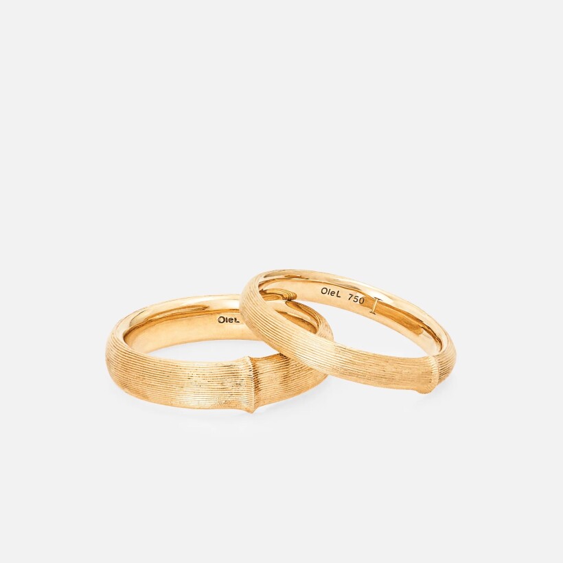 Ole Lynggaard Nature ring, yellow gold