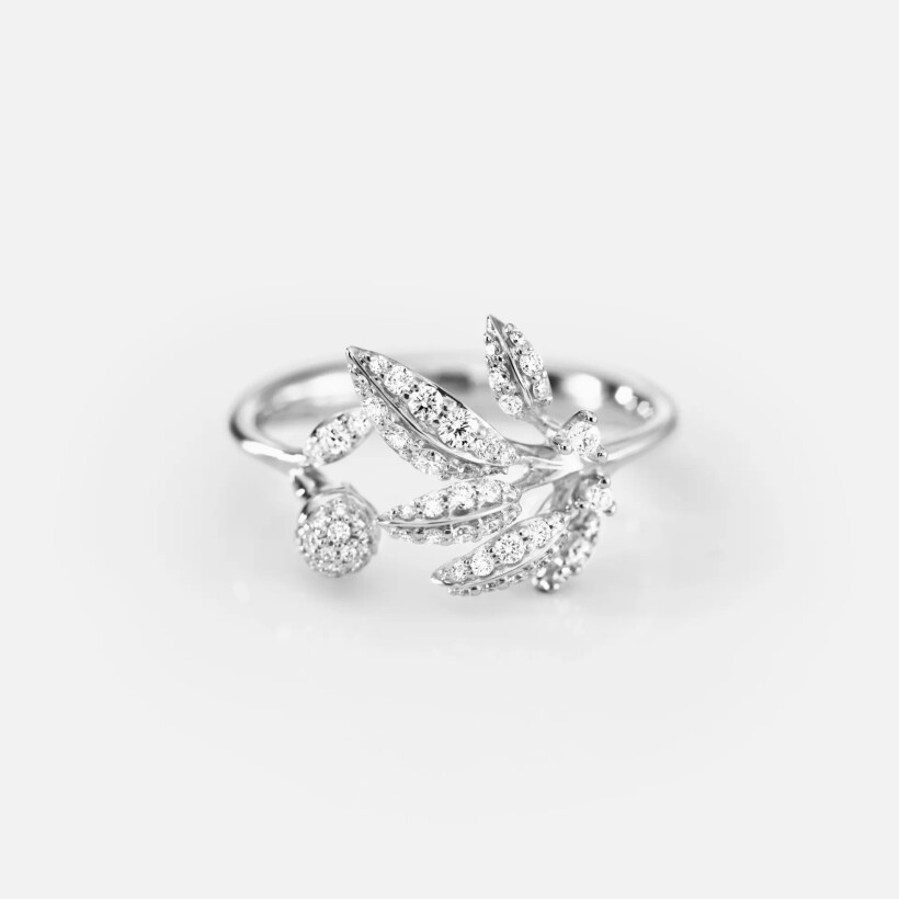 Ole Lynggaard Winter Frost ring, white gold and diamonds