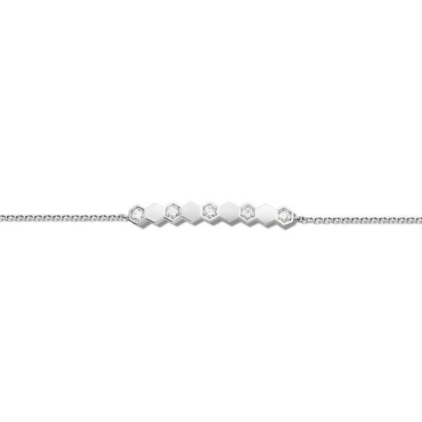 Chaumet Bee My Love bracelet, white gold, diamonds