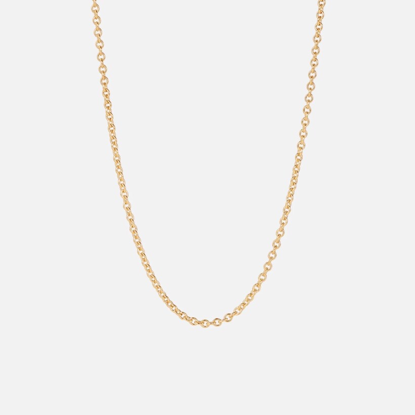 Ole Lynggaard anchor 40 necklace in yellow gold