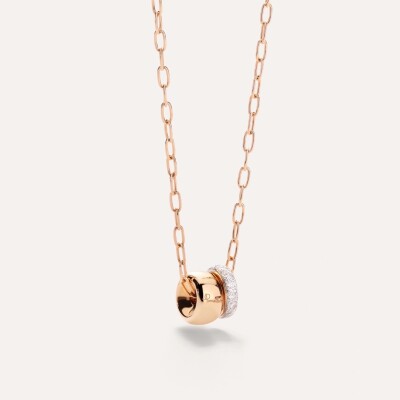 Pomellato Iconica pendant, rose gold, diamonds