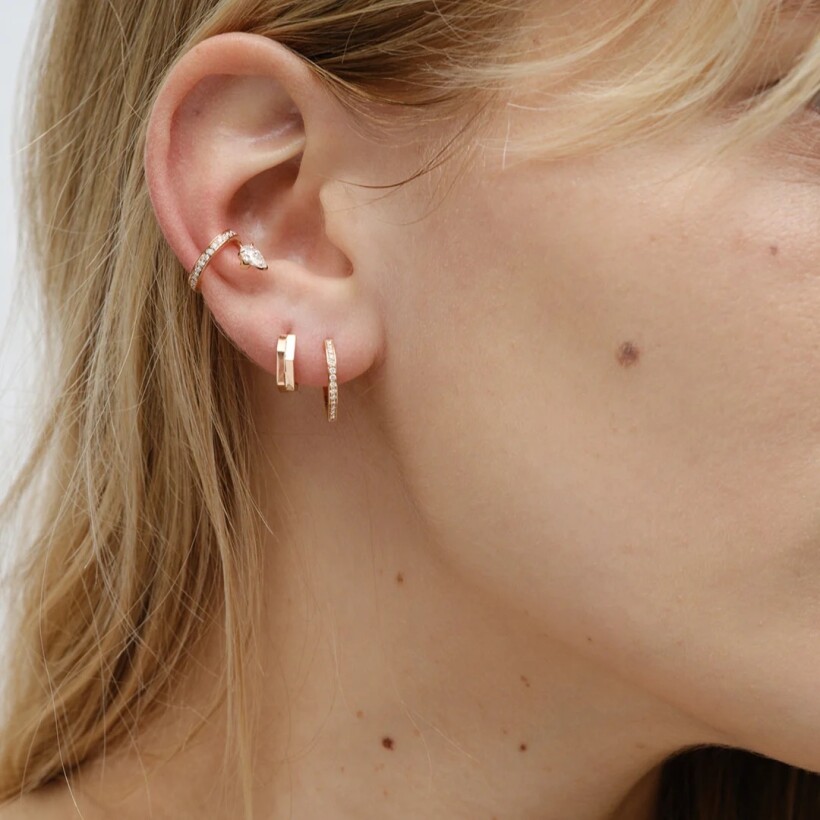 Repossi Antifer earrings, rose gold