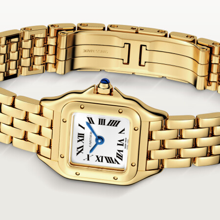 Montre Panthère de Cartier Mini modèle, mouvement quartz, or jaune