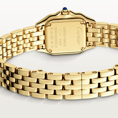 Montre Panthère de Cartier Mini modèle, mouvement quartz, or jaune