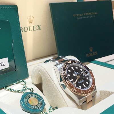 Rolex GMT-Master II “Root Beer” – Réf. 126711CHNR – 2022 – Full Set