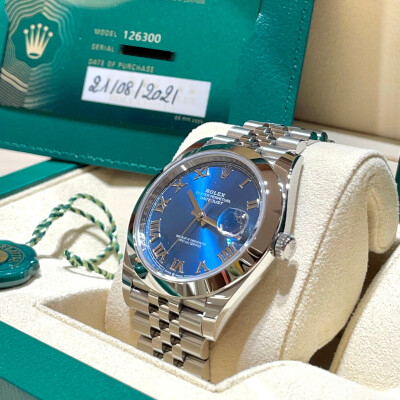 Rolex Datejust 41 - Réf 126300 - 2021 - Full Set