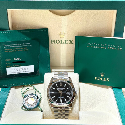 Rolex Datejust 41 - Réf 126300 - 2023 - Full Set