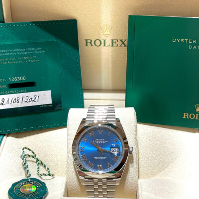 Rolex Datejust 41 - Réf 126300 - 2021 - Full Set