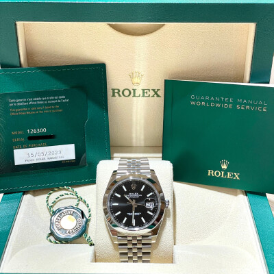 Rolex Datejust 41 - Réf 126300 - 2023 - Full Set