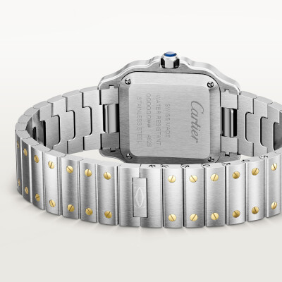 Santos de Cartier Watch Small Model Yellow gold 750/1000 and steel case
