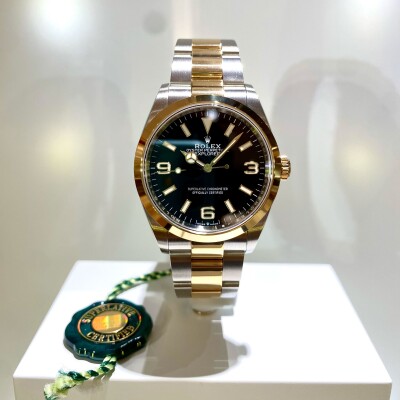 Rolex Explorer – Réf. 124273 – Bicolore Acier & Or Jaune – 2024 - Full Set