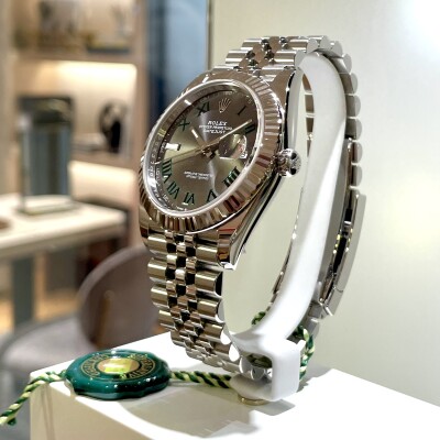 Rolex Datejust 41 – Réf. 126334 – Cadran Gris rhodium – Full Set – 2022