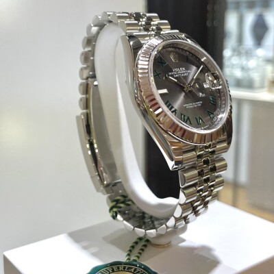 Rolex Datejust 41 – Réf. 126334 – Cadran Gris rhodium – Full Set – 2022