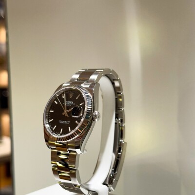 Rolex Oyster Perpetual Date 34 mm – Ref. 115200 – Cadran Noir – Full Set 2020