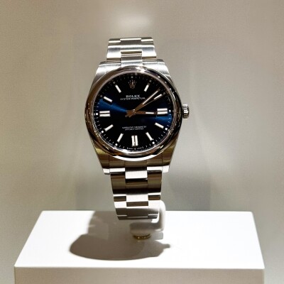 Rolex Oyster Perpetual 41 mm – Ref. 124300 – Cadran Bleu – Full Set 2023