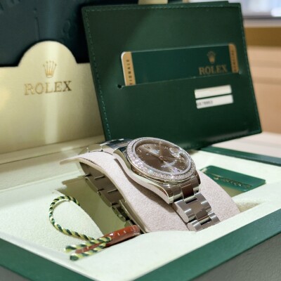 Rolex Datejust 31 mm – Ref. 178384 – Diamond Bezel – Full Set