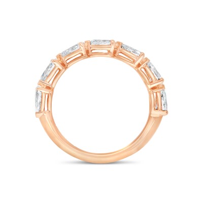 Alliance Tislit or rose Diamant Poire
