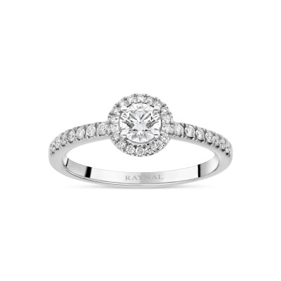 Bague Entourage d'Amour platine, Diamant