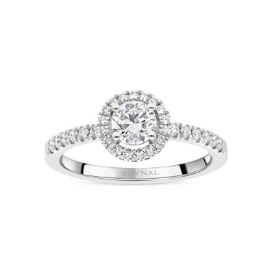 Bague Entourage d'Amour platine Diamant
