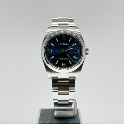 Rolex Oyster Perpetual – Réf. 116000 – Cadran Bleu Explorer – Full Set