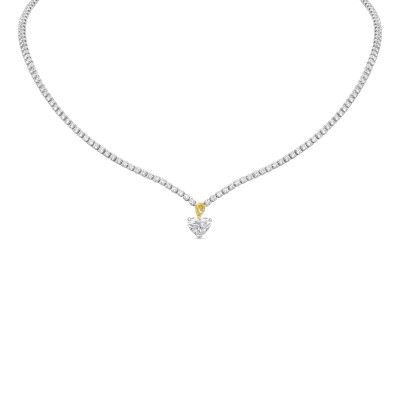 Eclat du Souffle necklace white gold diamonds