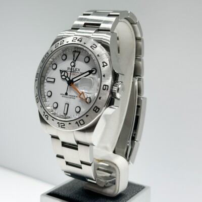 Rolex Explorer II – Réf. 226570 – Acier – Cadran Blanc – Full Set – 2022