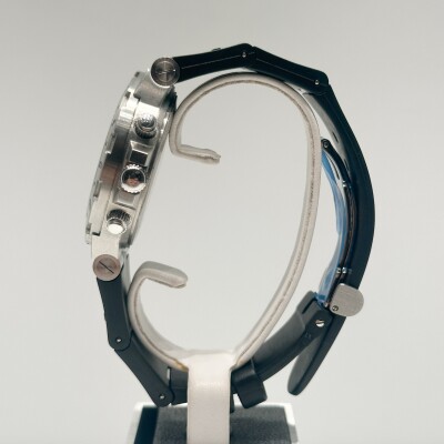 BVLGARI Diagono GMT – Réf. GMT40S – Acier & Caoutchouc Noir