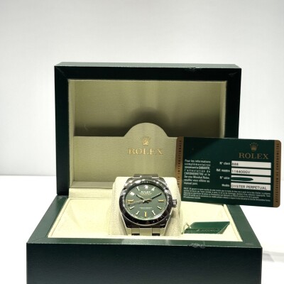 Rolex Milgauss « Verre Vert » – Réf. 116400GV – Cadran Noir – Full Set 2011
