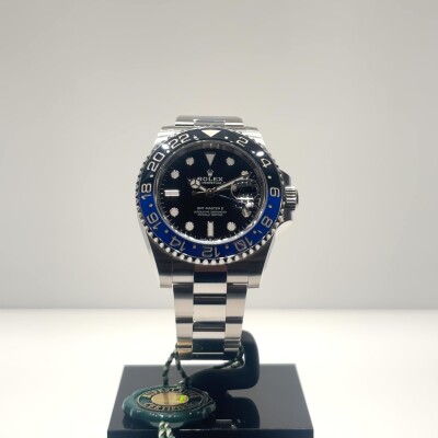 Rolex GMT-Master II “Batman” – Ref. 126710BLNR – Black & Blue Bezel – Full Set 2021