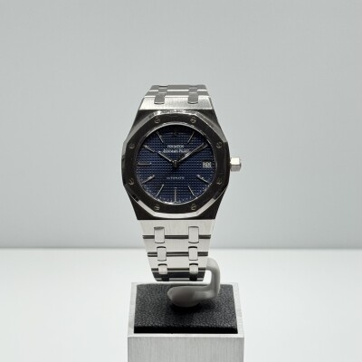 Audemars Piguet Royal Oak – Ref. 14990ST/O/0789ST/01 – Stainless Steel – Blue Dial – Full Set 1997