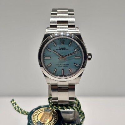 Rolex Oyster Perpetual 31 – Réf. 277200 – Cadran Turquoise – Full Set 2024
