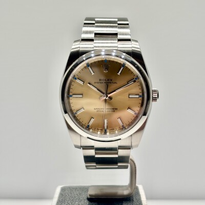 Rolex Oyster Perpetual 34 – Réf. 124200 – Cadran Champagne – 2019 - Full Set