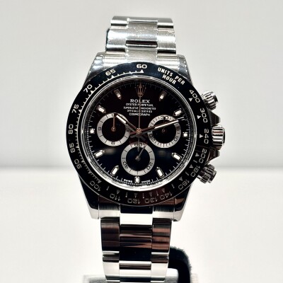 Rolex Daytona – Réf. 116500LN – Cadran Noir – Lunette Céramique – Full Set