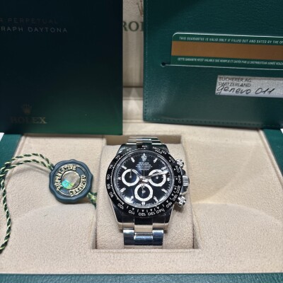 Rolex Daytona – Réf. 116500LN – Cadran Noir – Lunette Céramique – Full Set