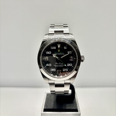 Rolex Air-King – Réf. 116900 – Cadran Noir – 2019