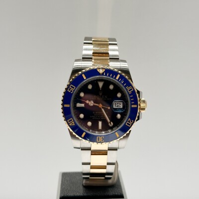 Rolex Submariner Date – Réf. 126613LB – Acier & Or Jaune – Cadran Bleu – Lunette Bleue – Full Set