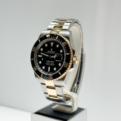 Rolex Submariner Date – Réf. 126613LN – Acier & Or Jaune – Cadran Noir – Lunette Noire – Full Set 2024