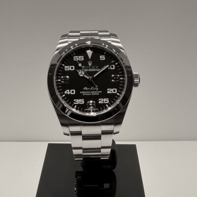 Rolex Oyster Perpetual Air-King – Réf. 116900 – Acier – Cadran Noir – Full Set