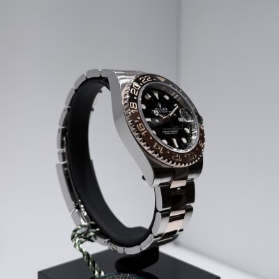 Rolex GMT-Master II « Root Beer » – Réf. 126711CHNR – Acier & Or Rose – Cadran Noir – Lunette Brun & Noir – Full Set