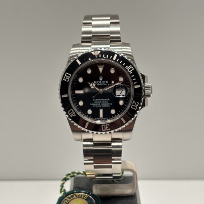 Rolex Submariner Date – Réf. 116610LN – Acier – Cadran Noir – Lunette Noire – Full Set 2016