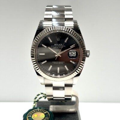 Rolex Datejust 41 – Réf. 126334 – Cadran Noir – Full Set