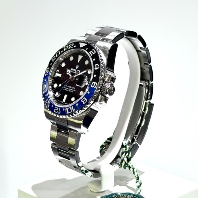 Rolex GMT-Master II « Batman » – Réf. 116710BLNR – Acier – Cadran Noir – Lunette Noire & Bleue – Full Set 2017