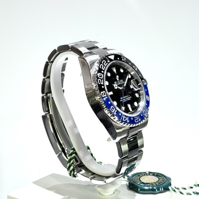 Rolex GMT-Master II « Batman » – Réf. 116710BLNR – Acier – Cadran Noir – Lunette Noire & Bleue – Full Set 2017