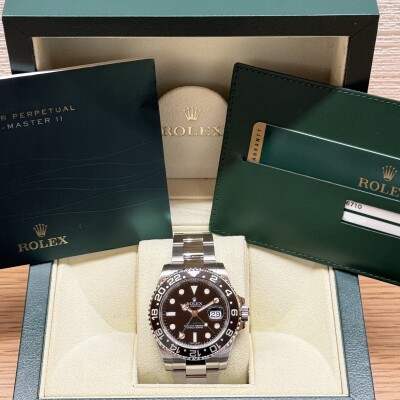 Montre Rolex Gmt-master II Lunette noire