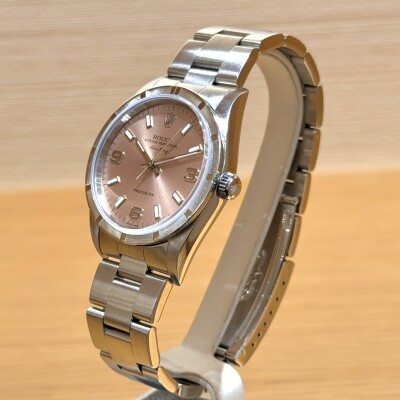 Rolex Air-King – Ref. 14010M – Steel – Salmon Dial – Engine-Turned Bezel – Full Set 2007