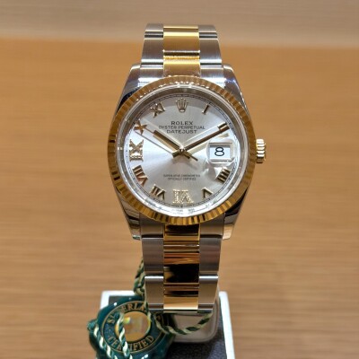 Rolex Datejust – Ref. 126233 – Steel & Yellow Gold – Champagne Dial – Fluted Bezel – Full Set 2021