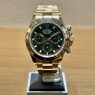 Rolex Cosmograph Daytona – Réf. 126508 – Or Jaune – Cadran Noir – Lunette Or Jaune