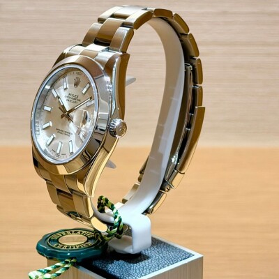 Rolex Datejust 41 – Réf. 116300 – Acier – Cadran Argent – Lunette Acier – Full Set
